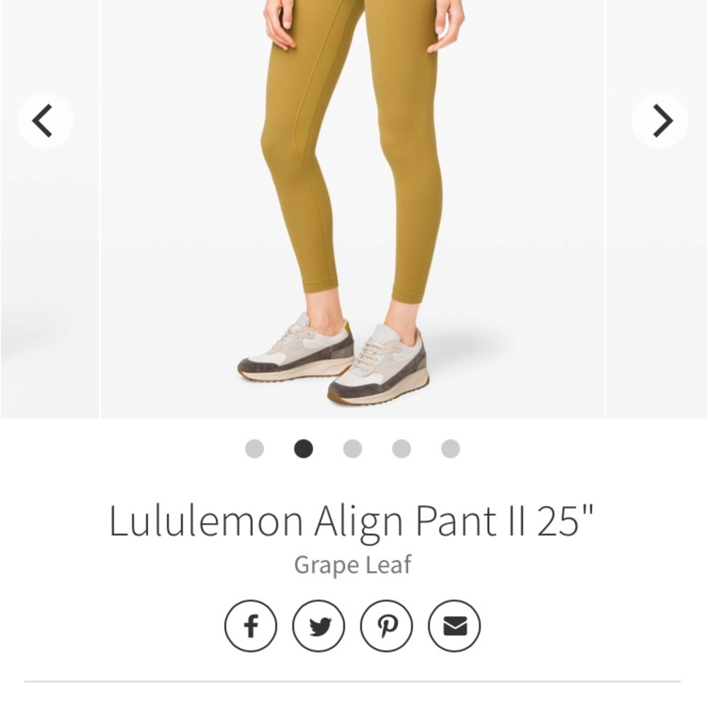 Lululemon Set | Aligns and High-Neck Energy Bra, Size 4 - Picture 6 of 8
